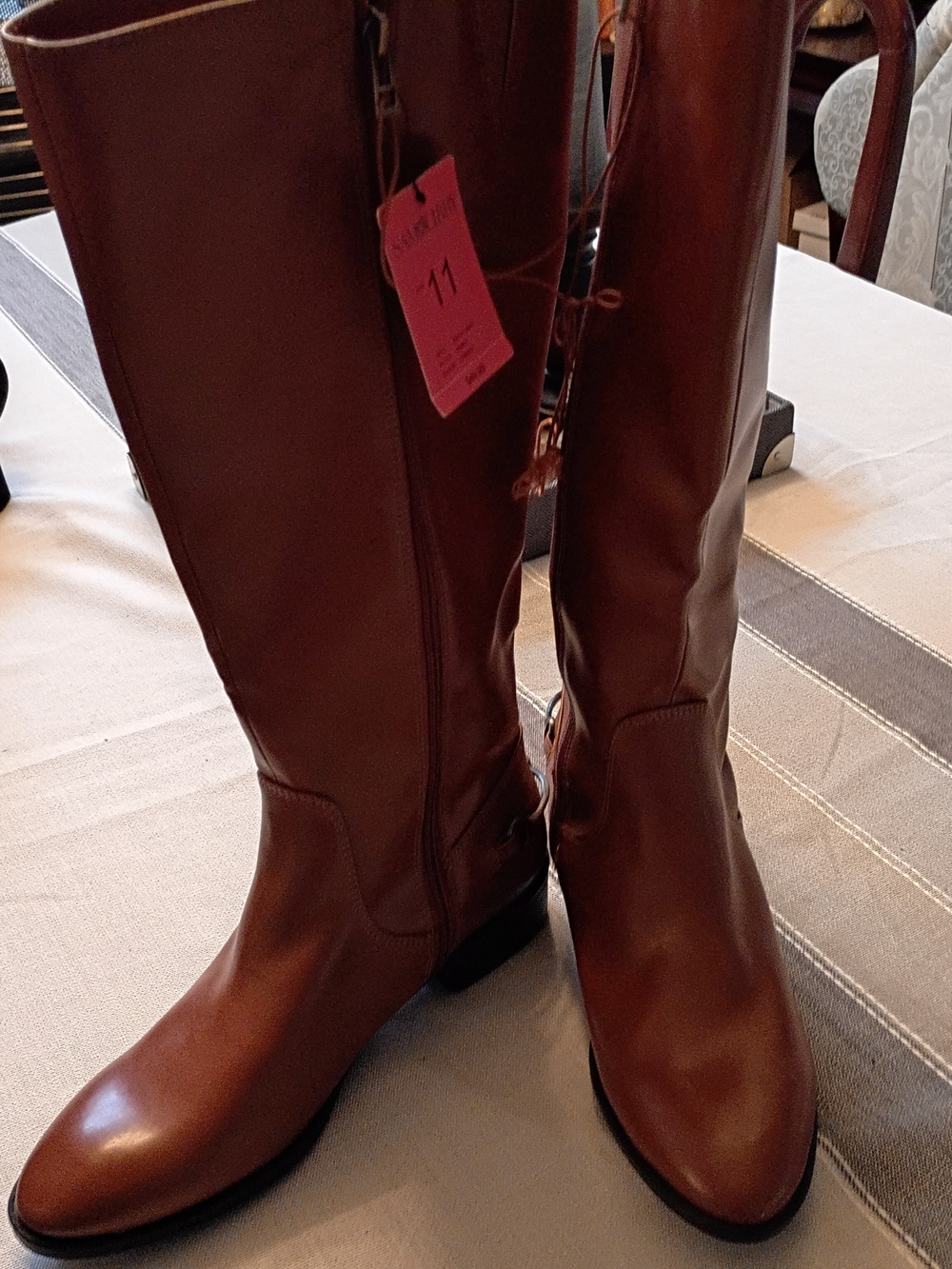 New!! Sam & Libby Brown  Boots. Size 11 Womans
